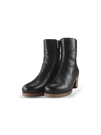 Shabbies Amsterdam Enkellaarzen Zwart 267087
 Maat 37
 