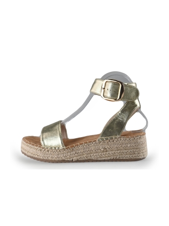 Dolcis Sandalen Goud 267089
 Maat 37
 
