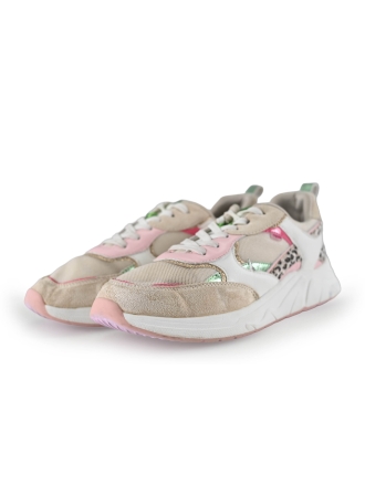 Poelman Sneakers Beige 267302
 Maat 42
 