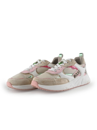 Poelman Sneakers Beige 267391
 Maat 38
 
