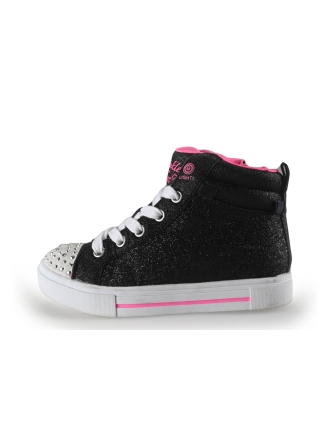 Skechers Hoge sneakers Zwart 267607
 Maat 29
 