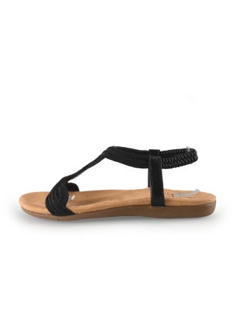 Dolcis Sandalen Zwart 267616
 Maat 39
 