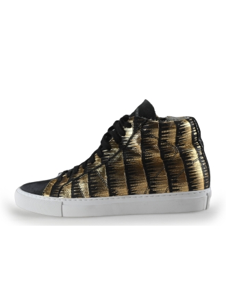 P448 Hoge sneakers Zwart 267630
 Maat 39
 