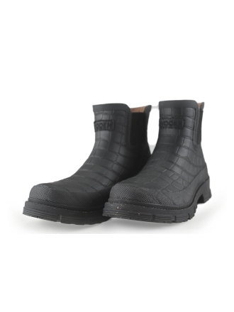 Woden Chelsea boots Zwart 267706
 Maat 38
 