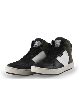 Replay Hoge sneakers Groen 267743
 Maat 36
 