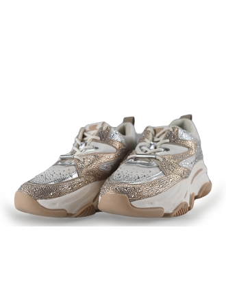 Steve Madden Sneakers Zilver 267937
 Maat 41
 