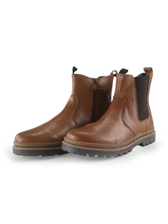 Muyters Chelsea boots Cognac 268038
 Maat 35
 