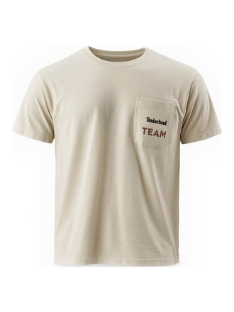 Timberland T-shirt Wit 273335
 Maat M
 