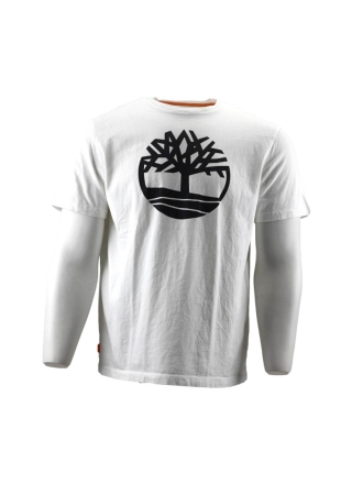 Timberland T-shirt Wit 273361
 Maat M
 
