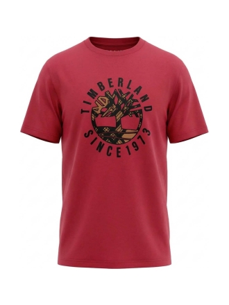Timberland T-shirt Rood 273392
 Maat XXL
 