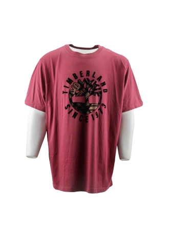 Timberland T-shirt Rood 273392
 Maat XXL
 