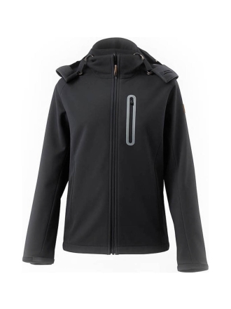 Travelin Jas Zwart 273523
 Maat 44
 