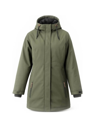 Travelin Jas Groen 273768
 Maat 40
 