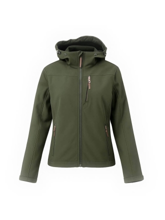 Travelin Jas Groen 273778
 Maat 42
 