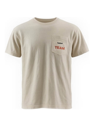 Timberland T-shirt Beige 276512
 Maat M
 