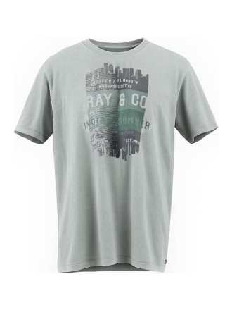 Ray Comp T-shirt Grijs 600026
 Maat XXXL
 