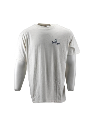 Timberland T-shirt Wit 600150
 Maat L
 