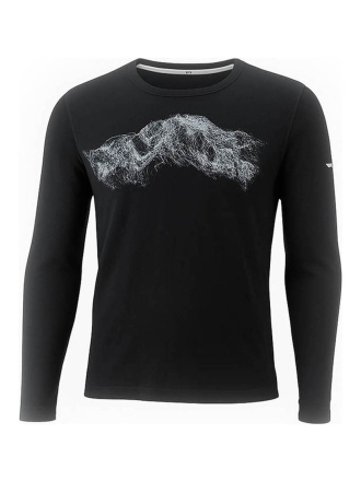 Icebreaker T-shirt Zwart 600265
 Maat S
 