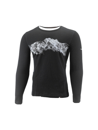 Icebreaker T-shirt Zwart 600265
 Maat S
 