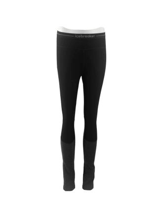 Icebreaker Broek Zwart 600329
 Maat XL
 