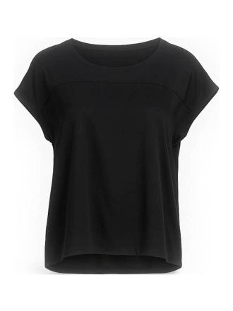 Opus T-shirt Zwart 600411
 Maat 42
 