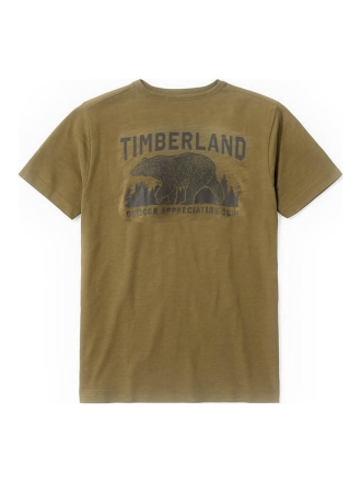 Timberland T-shirt Groen 600439
 Maat S
 