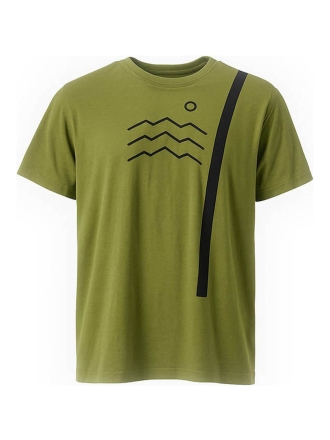 Icebreaker T-shirt Groen 600445
 Maat XL
 