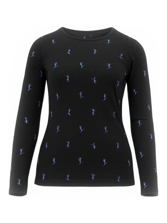 Icebreaker T-shirt Zwart 600507
 Maat XS
 