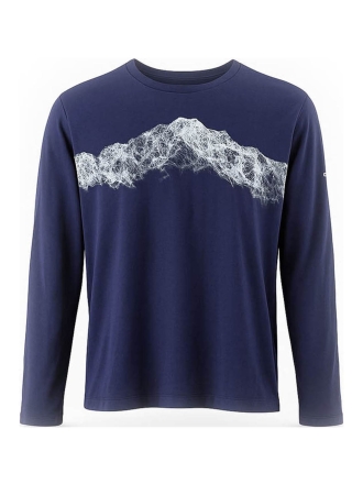 Icebreaker T-shirt Blauw 600509
 Maat XL
 