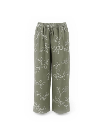 Peppermint Broek Groen 600547
 Maat L
 