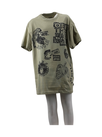 Vans T-shirt Grijs 600662
 Maat XS
 