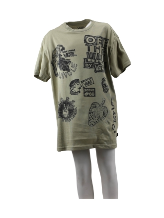 Vans T-shirt Groen 600663
 Maat XS
 