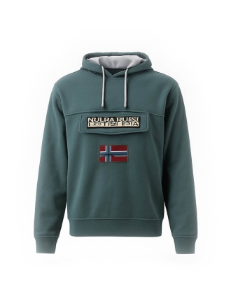 Napapijri Hoodie Groen 600768
 Maat XL
 
