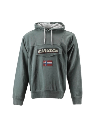 Napapijri Hoodie Groen 600768
 Maat XL
 