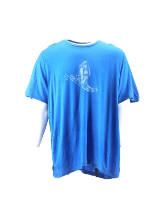 Icebreaker T-shirt Blauw 600842
 Maat XXL
 