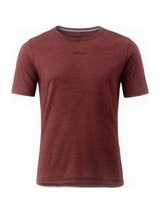 Icebreaker T-shirt Rood 600849
 Maat M
 