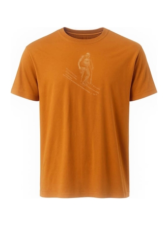 Icebreaker T-shirt Oranje 600855
 Maat S
 
