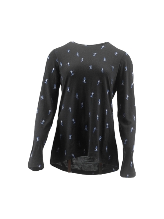 Icebreaker T-shirt Zwart 600857
 Maat M
 