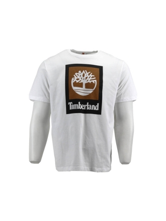 Timberland T-shirt Wit 601253
 Maat M
 