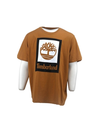 Timberland T-shirt Oranje 601278
 Maat XL
 