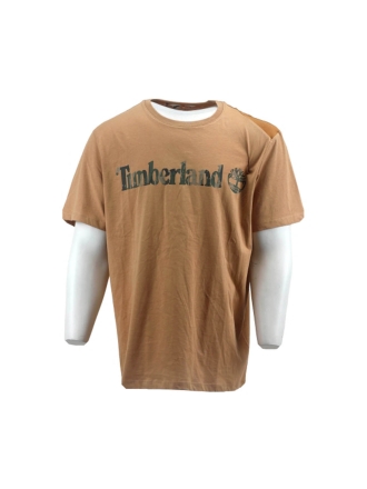 Timberland T-shirt Beige 601305
 Maat XL
 
