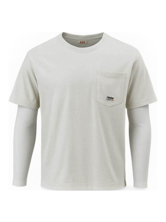 Timberland T-shirt Wit 601307
 Maat XL
 
