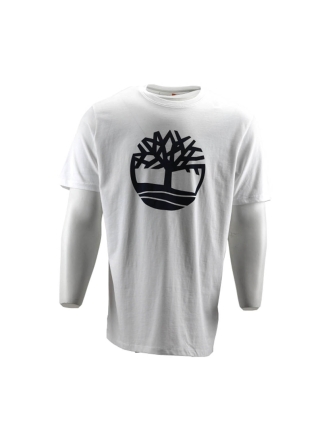 Timberland T-shirt Wit 601308
 Maat L
 