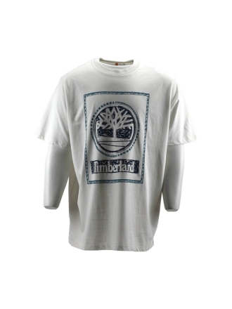 Timberland T-shirt Wit 601333
 Maat XL
 