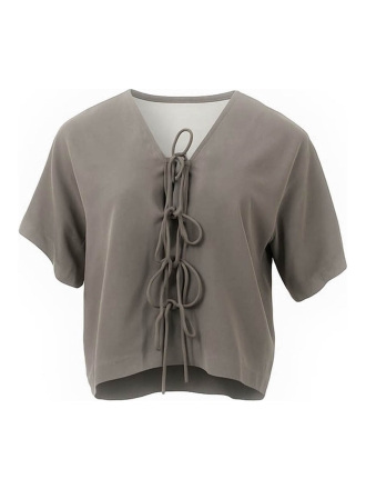 Selected Femme Blouse Groen 601361
 Maat L
 