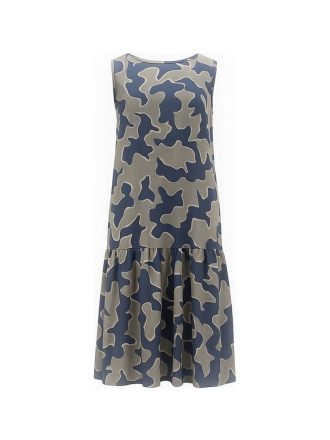 Opus Jurk Blauw 601371
 Maat 36
 