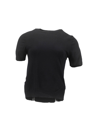 Mango T-shirt Zwart 601375
 Maat M
 