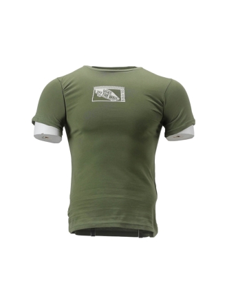 Vans T-shirt Groen 601399
 Maat XS
 