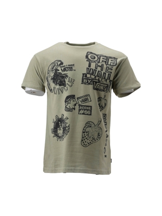 Vans T-shirt Beige 601408
 Maat XS
 