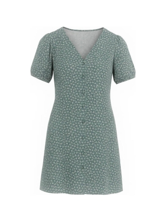 Vero Moda Jurk Groen 601511
 Maat S
 